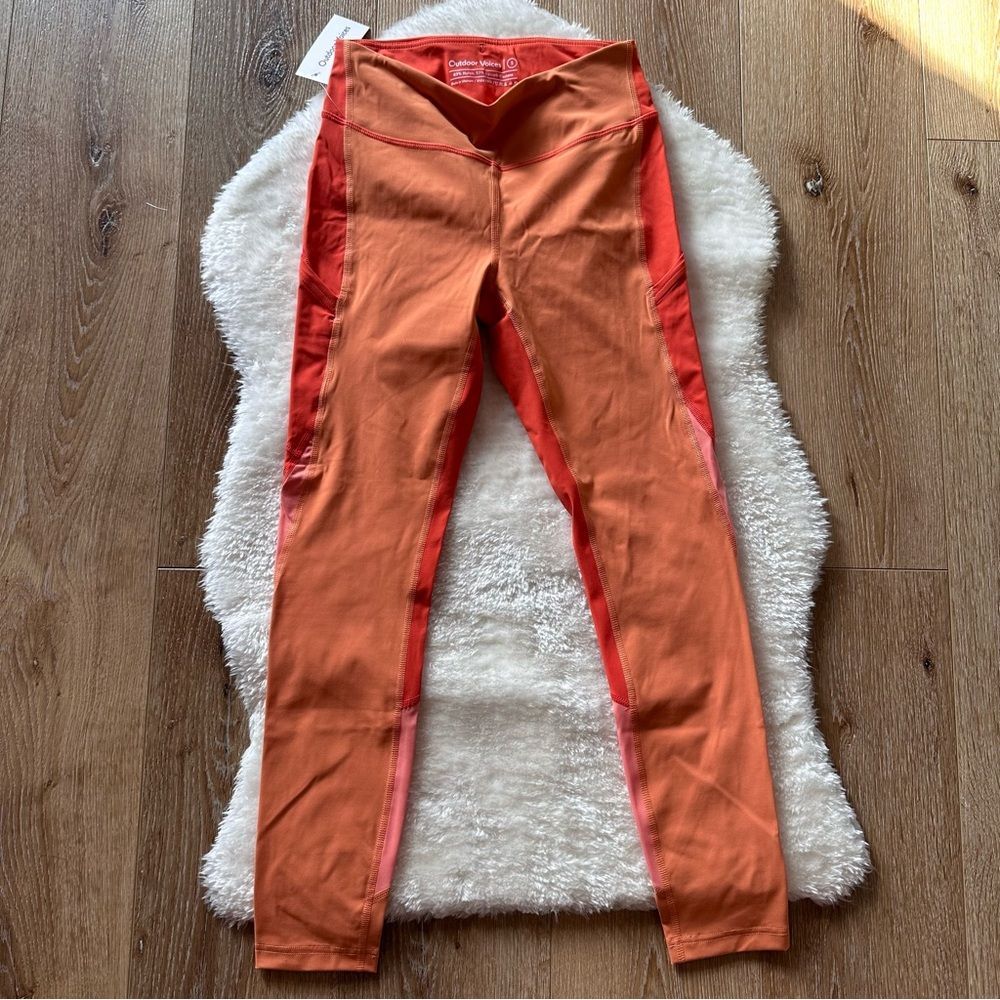 Outdoor Voices SuperForm Zoom 7/8 High Rise Leggings Size S - Picture 2 of 8